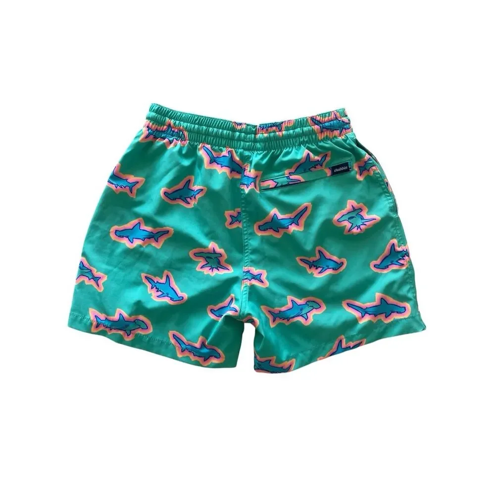 Chubbies Shark Swim Trunks Men’s Size Small Apex Swimmers Hammerhead 5.5 Inseam